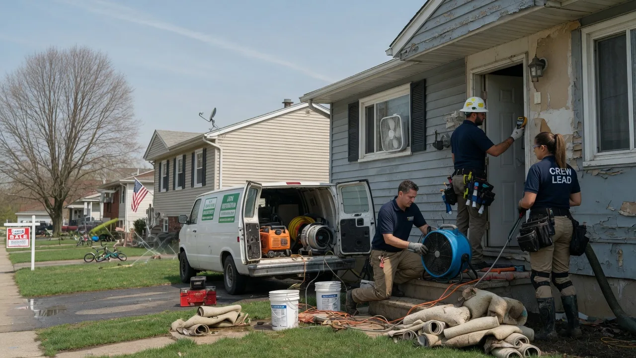 Flood Cleanup in Hummelstown, PA near me
